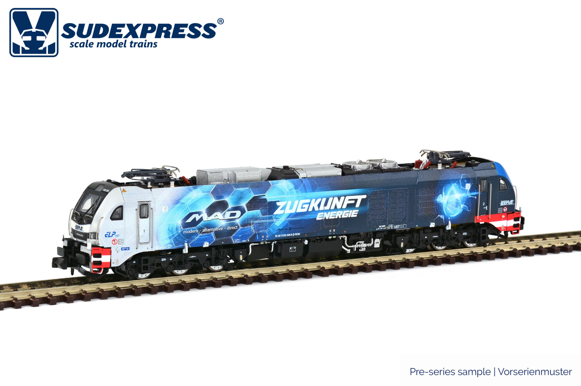 Sudexpress N1592080 Hybridlok  BR  159 BSAS 159 208 DCC Sound